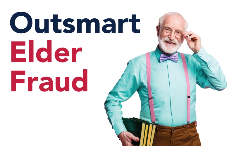 Outsmart Elder Fraud - Smart Elderly Man