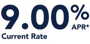 9.00% APR Current Rate